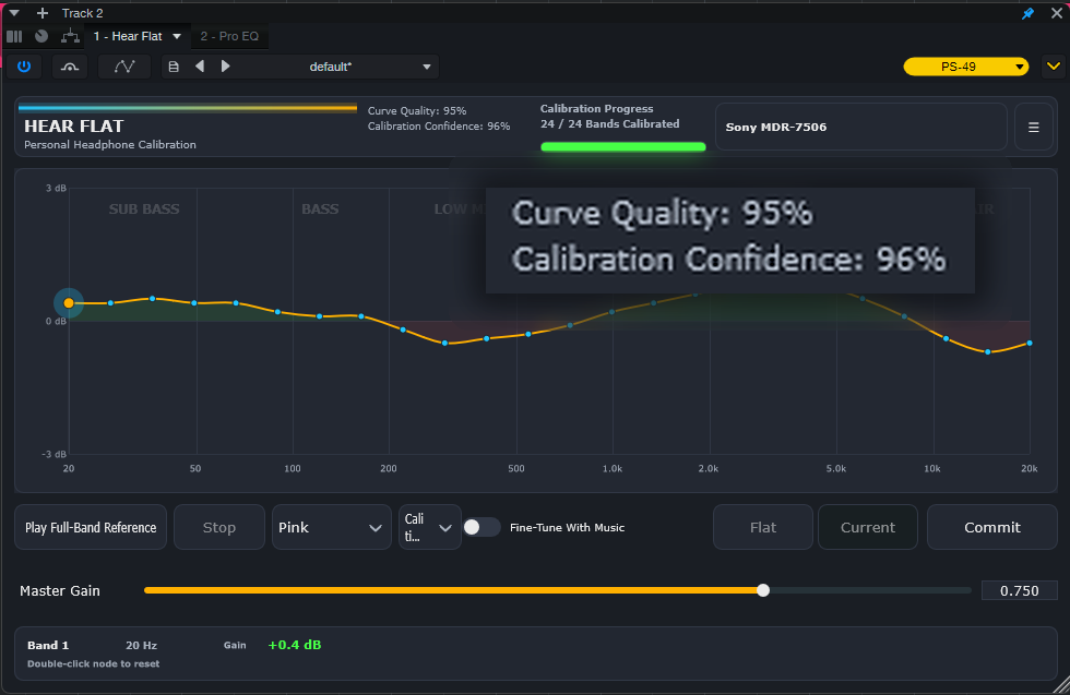 Curve quality and calibration confidence tutorial checkpoint